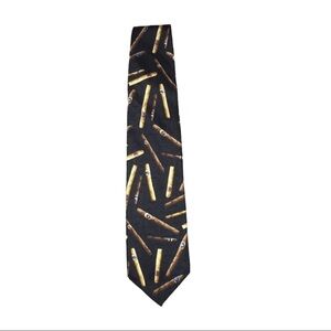 Arden Cravats Silk Cigar Printed Tie